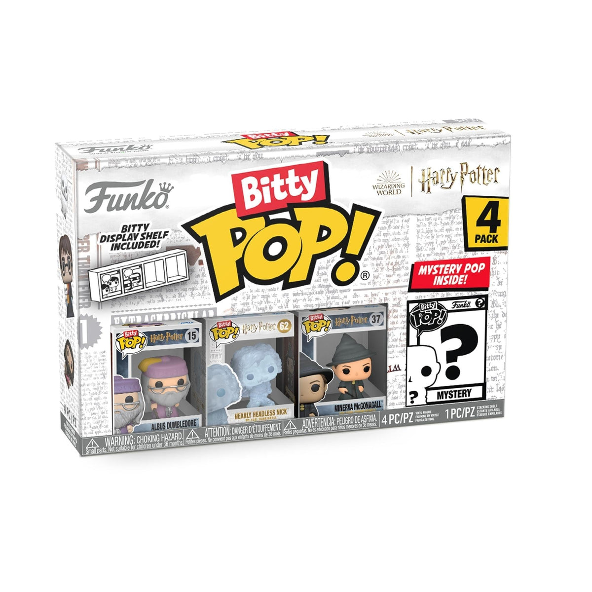 Funko Bitty Pop! Harry Potter · Pack de Mini Figuras