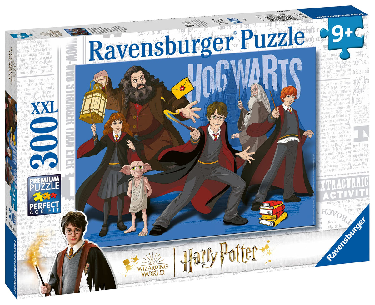 Detalle del puzzle Ravensburger Harry Potter · Puzzle Hogwarts 300 Piezas