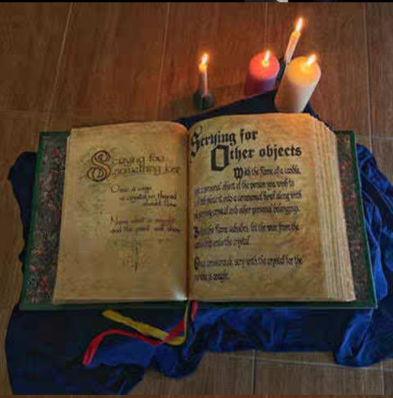 Libro de Sombras Mágicas Decorativo