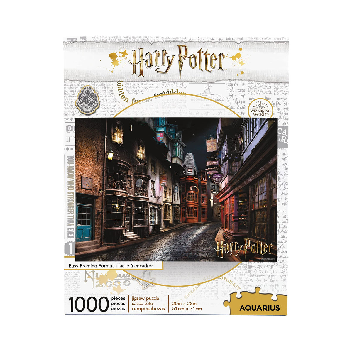 AQUARIUS Harry Potter · Puzzle Callejón Diagon 1000 Piezas