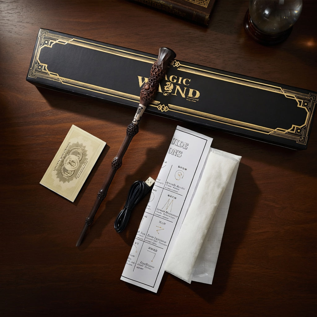 The magic wand that shoots real fire