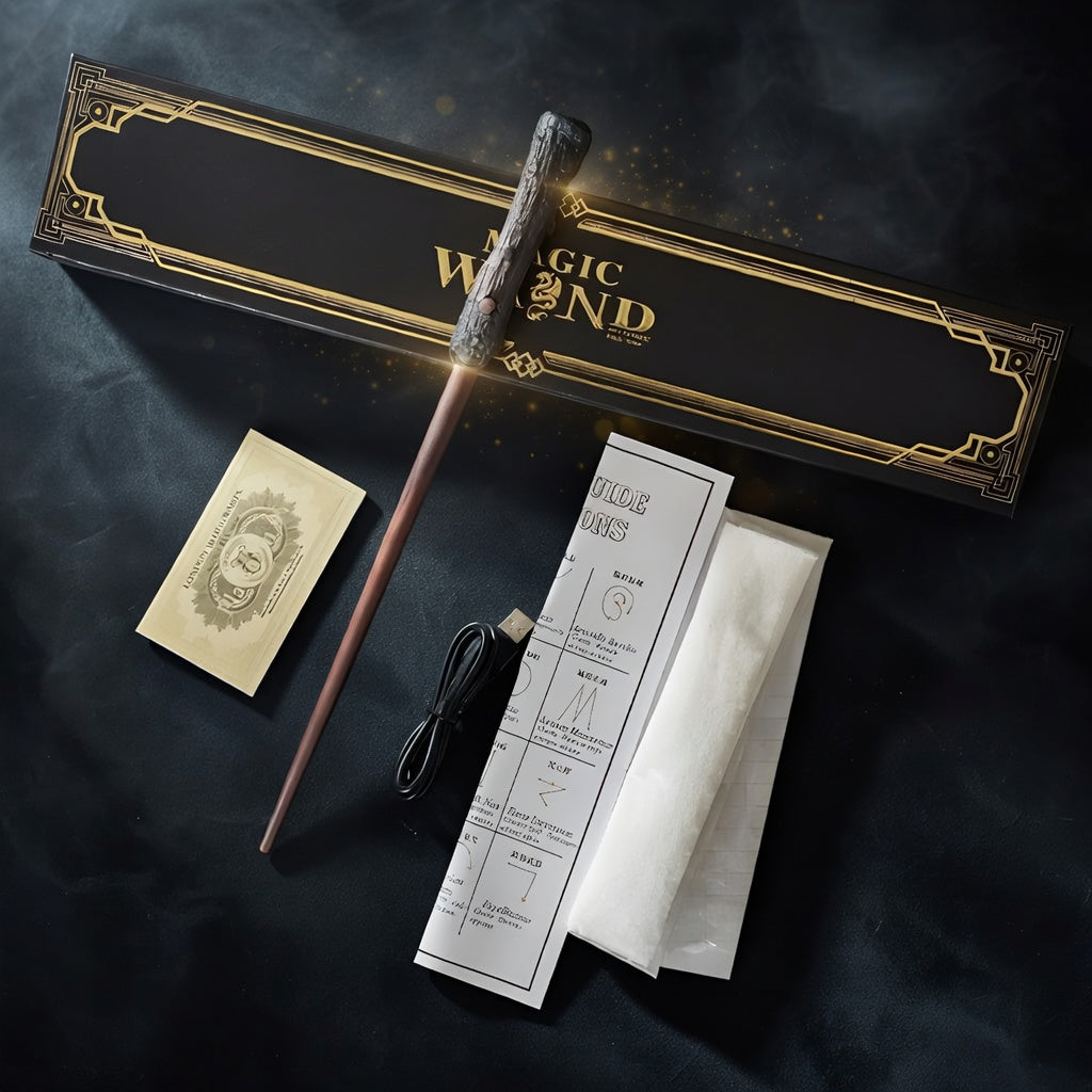 The Magic Wand That Really Shoots Fire